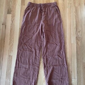Old Navy High Rise Linen Pants